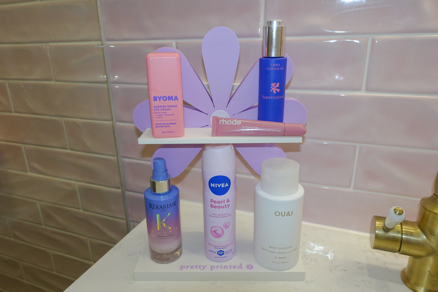 VANITY SHELVES