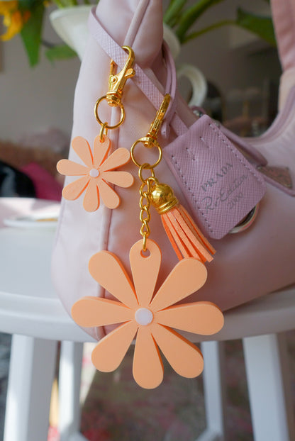 FLOWER BAG CHARMS