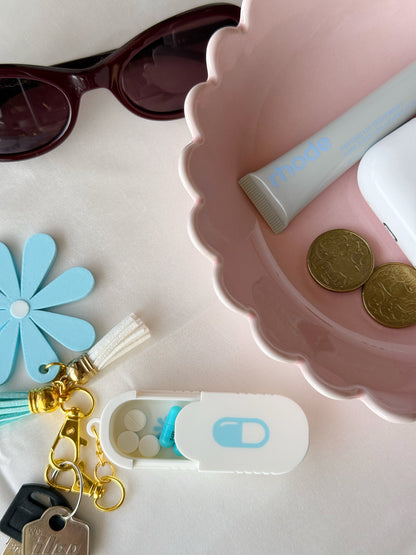 PILL HOLDER KEYRINGS