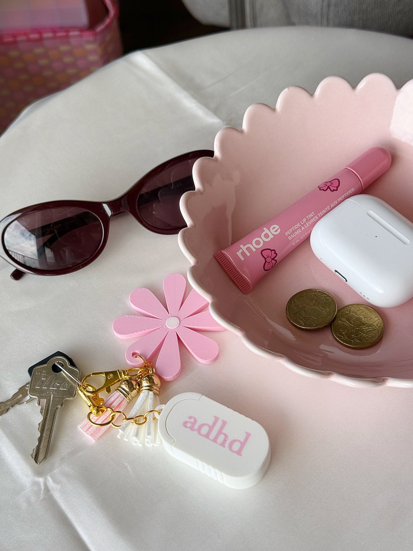 PILL HOLDER KEYRINGS
