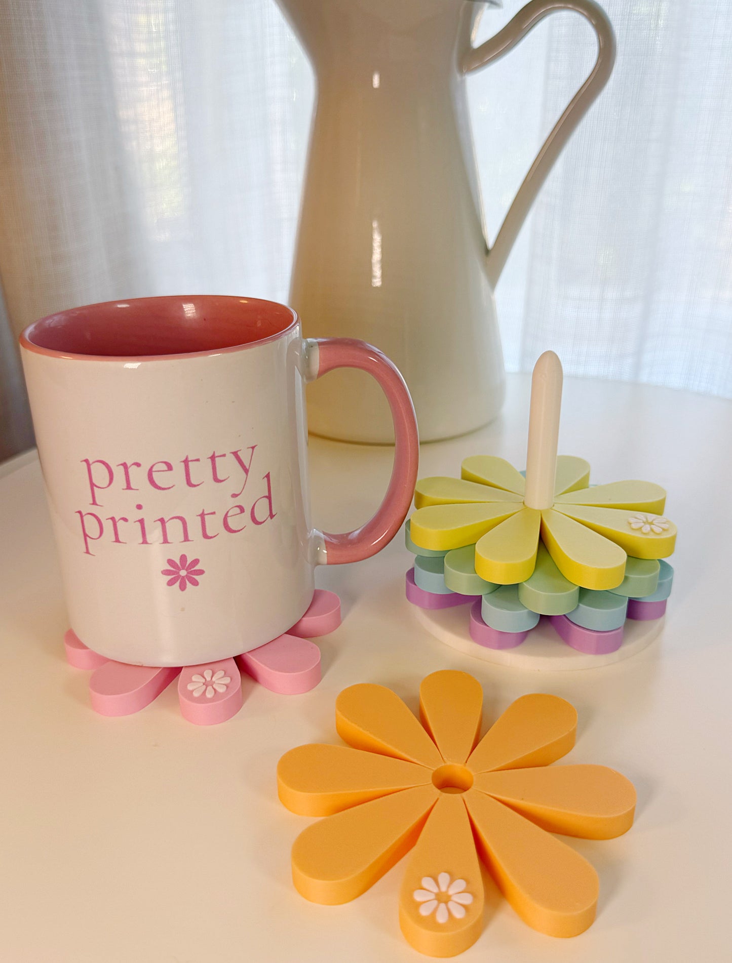FLOWER COASTERS